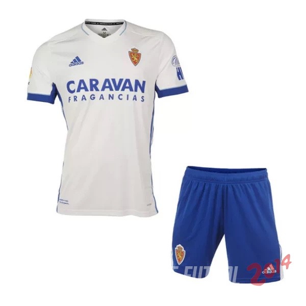 Camiseta Del Conjunto Completo Real Zaragoza Ninos Primera 2020/2021