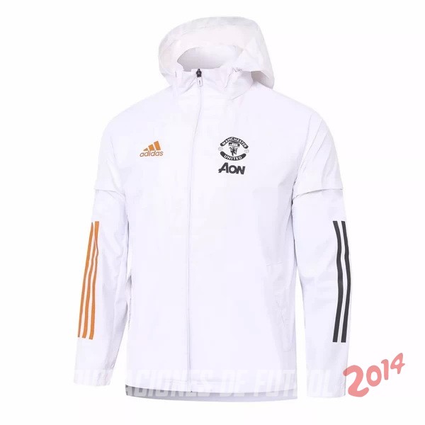 Rompevientos Manchester United Blanco 2020/2021