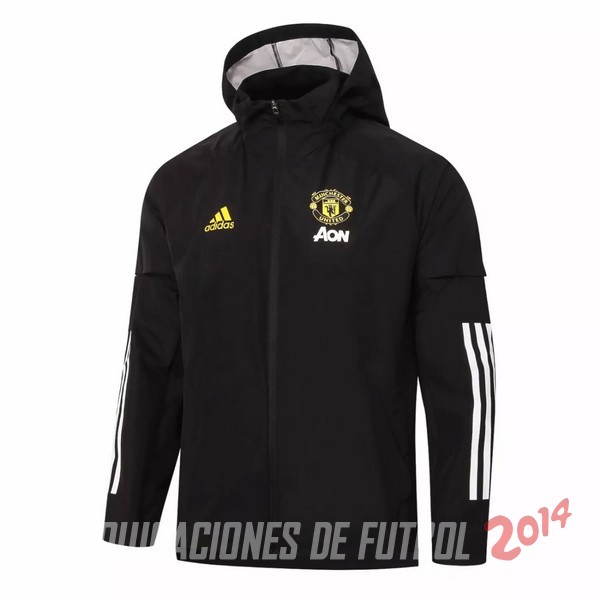 Rompevientos Manchester United Negro Amarillo 2020/2021