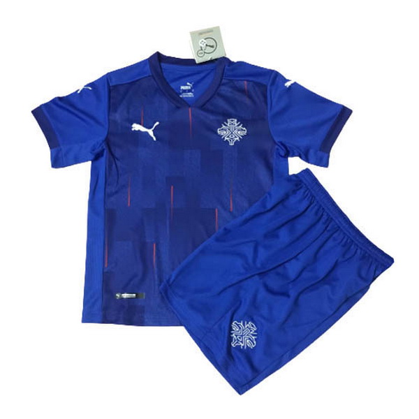 Camiseta Del Conjunto Completo Islandia Nino Primera Equipacion 2020