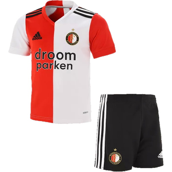 Camiseta Del Conjunto Completo Feyenoord Rotterdam Nino Primera 2020/2021