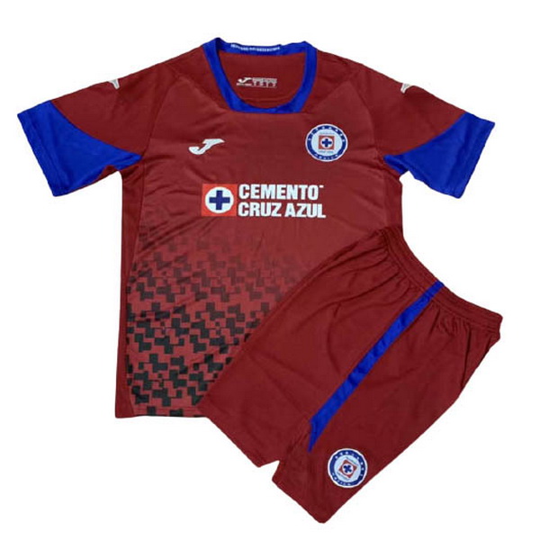 Camiseta Del Conjunto Completo Cruz Azul Nino Tercera 2020/2021