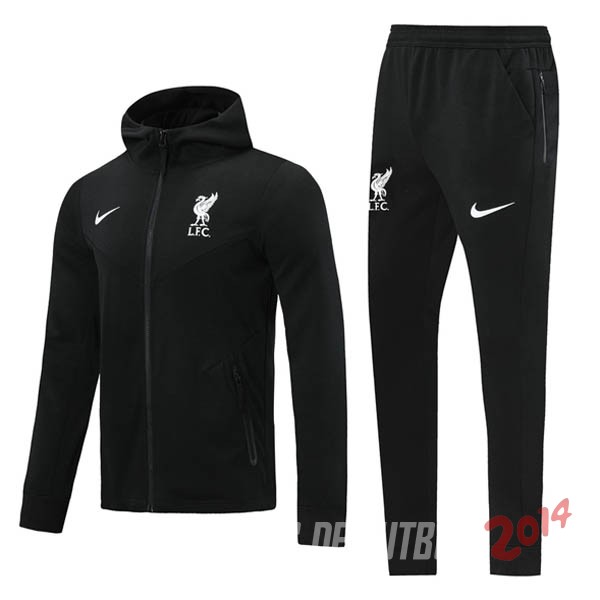 Chaqueta Con Capucha Liverpool Negro 2020/2021