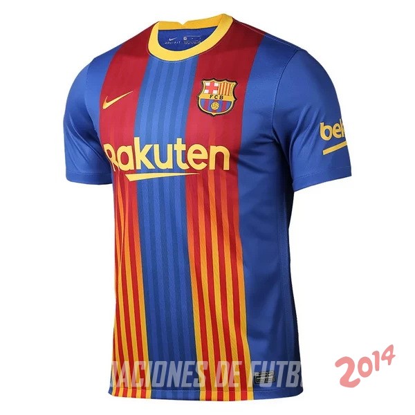 Camiseta Del Barcelona Especial 2020/2021 Azul Rojo
