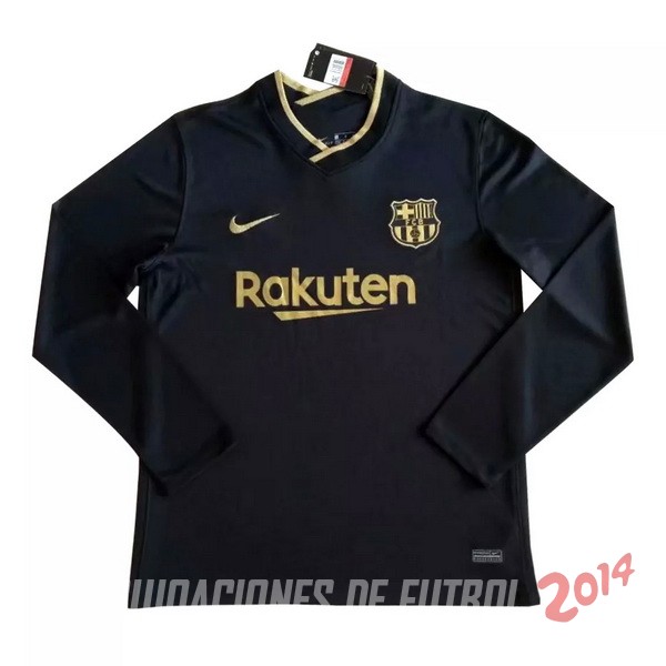 Camiseta Del Barcelona Manga Larga Segunda 2020/2021