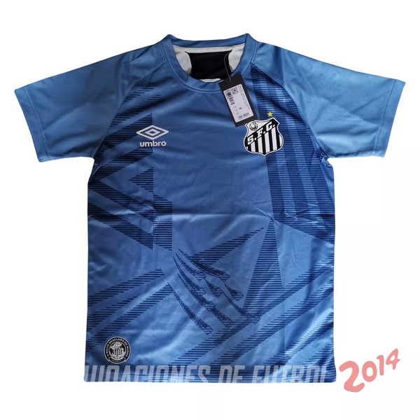 Camiseta Del Santos FC Portero Equipacion 2020/2021 Azul