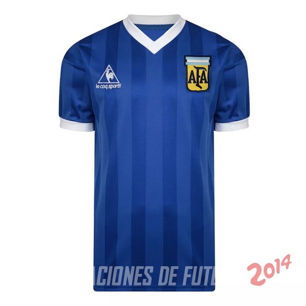 Retro Camiseta De Argentina de la Seleccion Segunda 1986