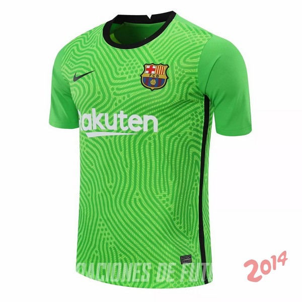 Camiseta Del Barcelona Portero 2020/2021 Verde