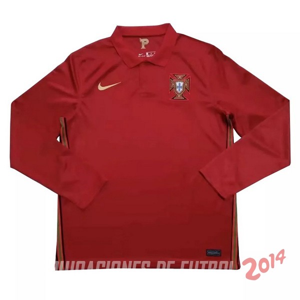 Camiseta Del Portugal Manga Larga Primera 2020