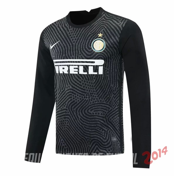 Camiseta Del Inter Milán Manga Larga Portero 2020/2021 Negro