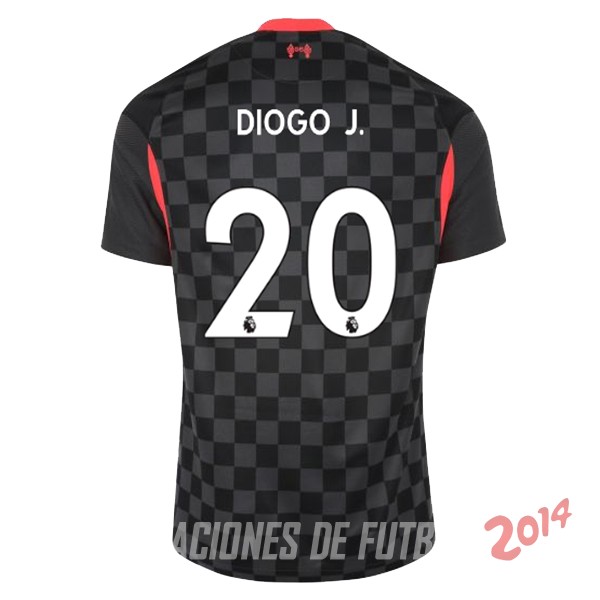 Diogo Jota de Camiseta Del Liverpool Tercera 2020/2021