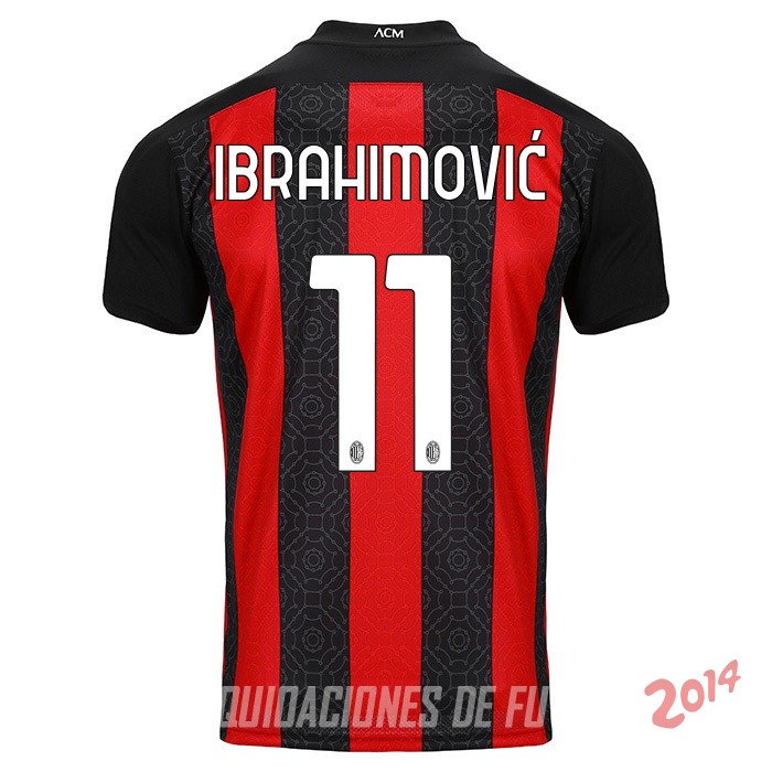 Ibrahimovic de Camiseta Del AC Milan Primera Equipacion 2020/2021