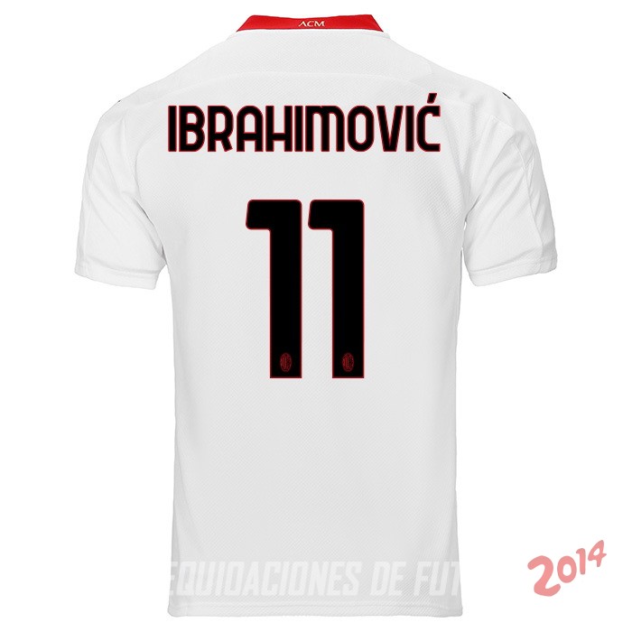 Ibrahimovic de Camiseta Del AC Milan Segunda Equipacion 2020/2021