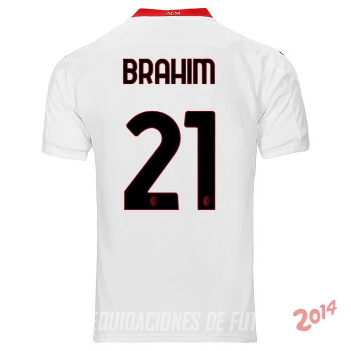 Brahim de Camiseta Del AC Milan Segunda Equipacion 2020/2021