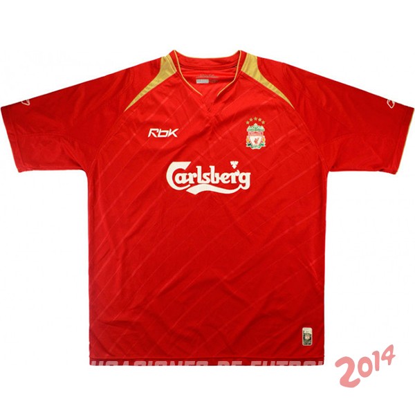 Retro Camiseta De Liverpool de la Seleccion Primera 2005