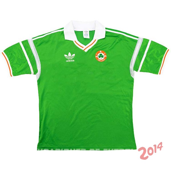 Retro Camiseta De Irlanda de la Seleccion Primera 1988/1990