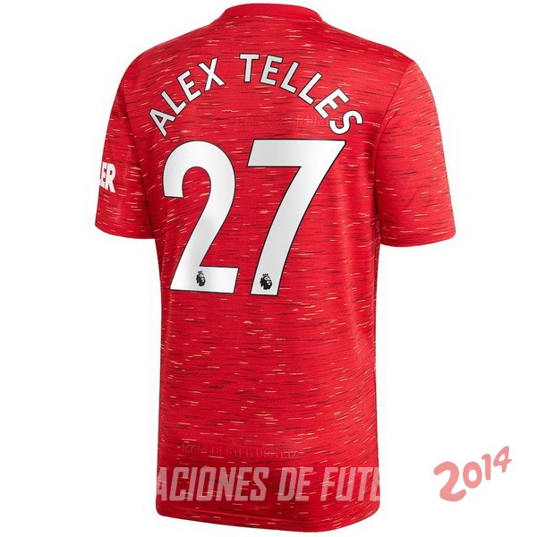 Alex Telles Camiseta Del Manchester United Primera 2020/2021
