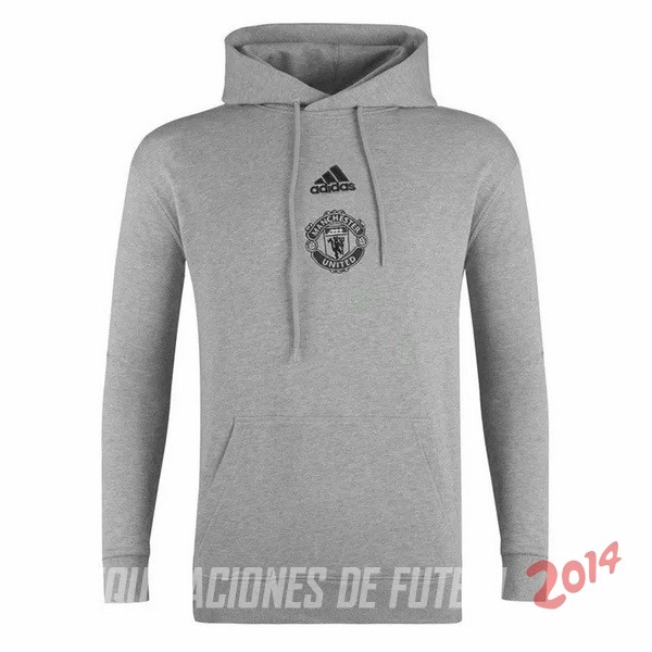 Sudaderas Con Capucha Manchester United Gris 2020/2021