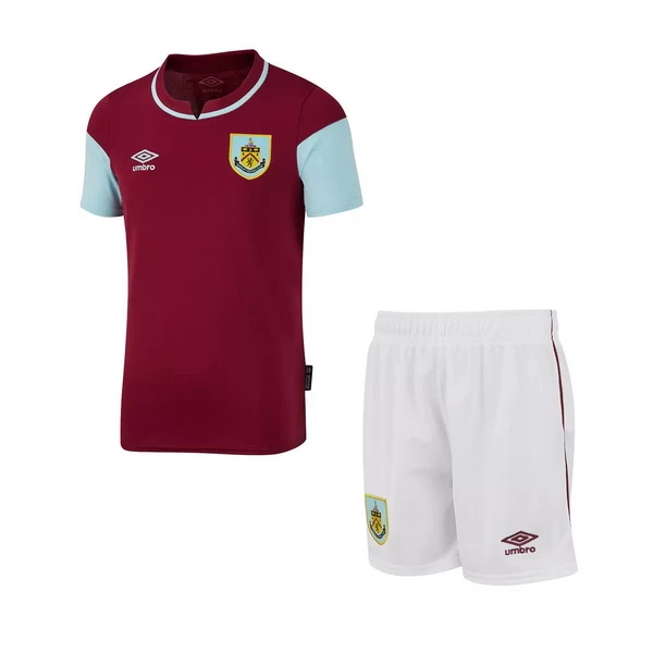 Camiseta Del Conjunto Completo Burnley FC Nino Primera Equipacion 2020/2021