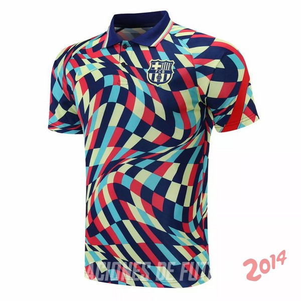 Polo Barcelona 2021/2022 Amarillo Azul