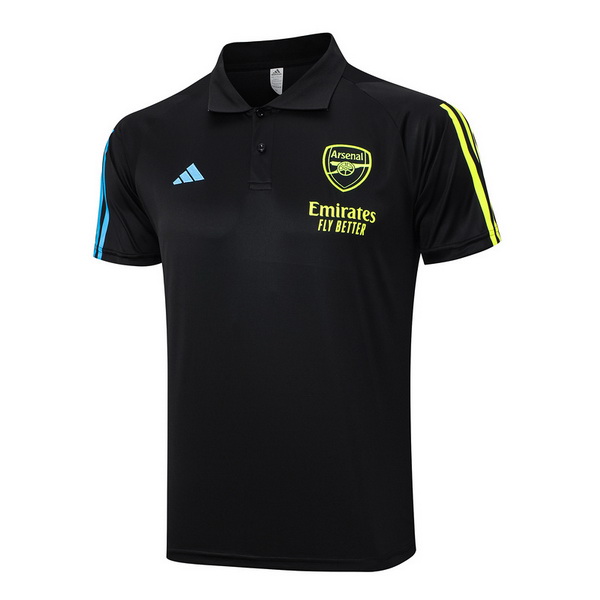 Polo Arsenal 2023-2024 Negro Azul Amarillo