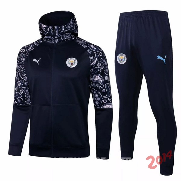 Chaqueta Con Capucha Manchester City Azul Marino 2020/2021