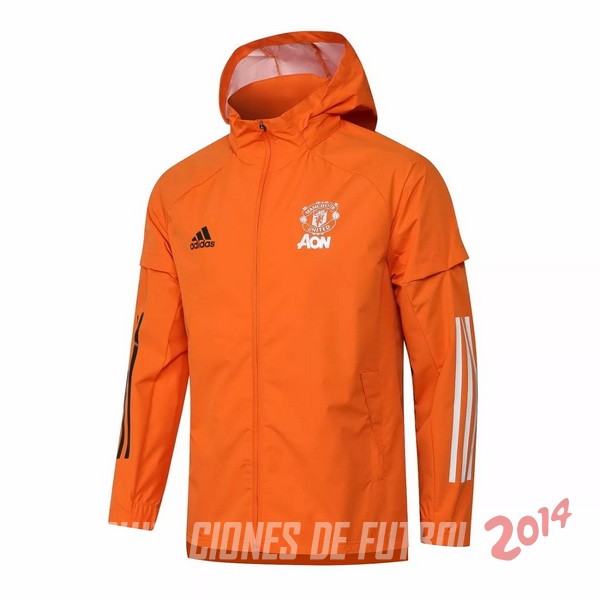 Rompevientos Manchester United Naranja 2020/2021