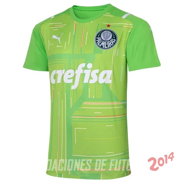 Camiseta Del Palmeiras Portero Primera 2021/2022 Verde