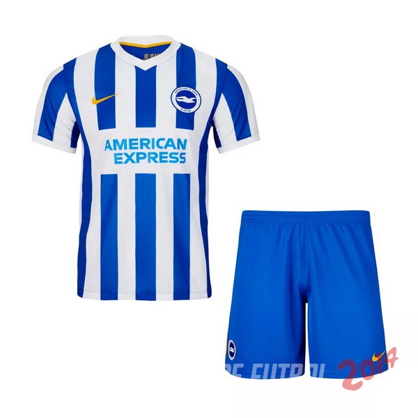 Camiseta Del Conjunto Completo Brighton & Hove Albion Nino Primera Equipacion 2021/2022