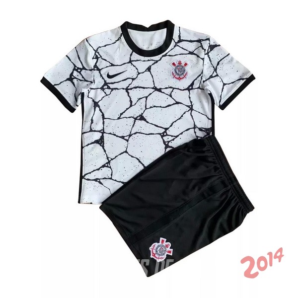 Camiseta Del Conjunto Completo Corinthians Paulista Nino Primera 2021/2022