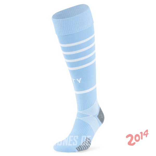 Camiseta Del Manchester City Calcetines Primera 2021/2022