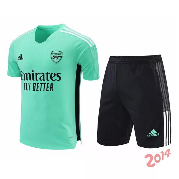 Entrenamiento Arsenal Conjunto Completo 2021/2022 Verde Negro