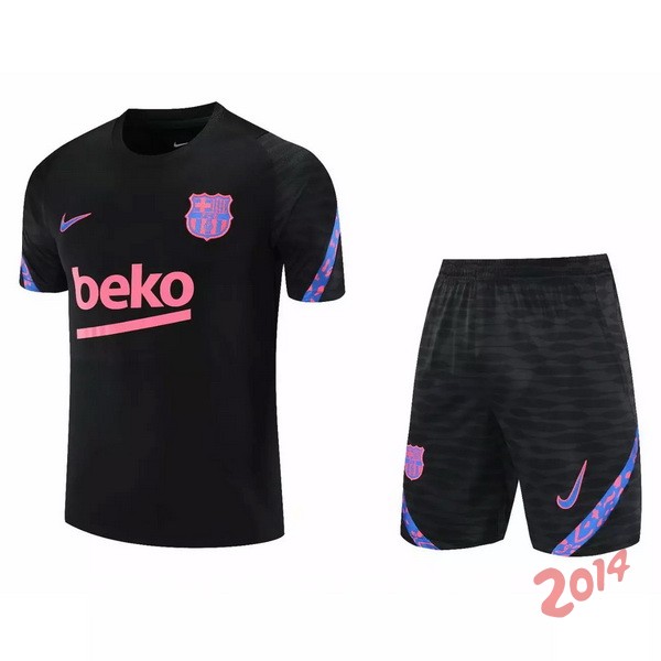 Entrenamiento Barcelona Conjunto Completo 2021/2022 Negro Purpura