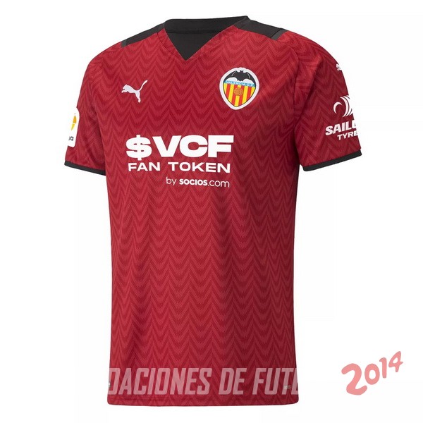 Camiseta Valencia Segunda 2021/2022