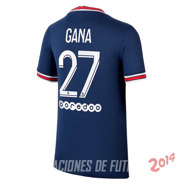 NO.27 Gana de Camiseta Del Paris Saint Germain Primera Equipacion 2021/2022
