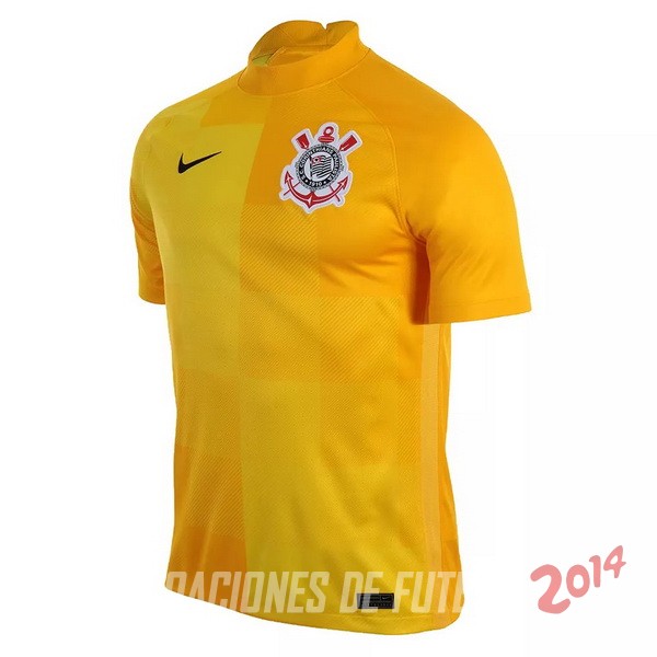 Camiseta Del Corinthians Paulista Portero 2021/2022 Amarillo