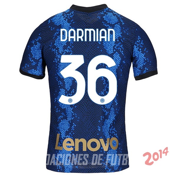 NO.36 Darmian De Camiseta Del Inter Milan Primera 2021/2022