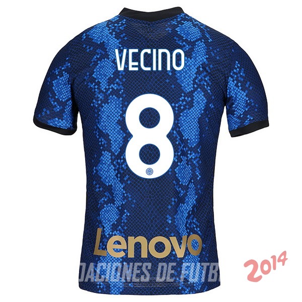 NO.8 Vecino De Camiseta Del Inter Milan Primera 2021/2022