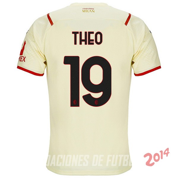 NO.19 Theo De Camiseta Del AC Milan Segunda 2021/2022