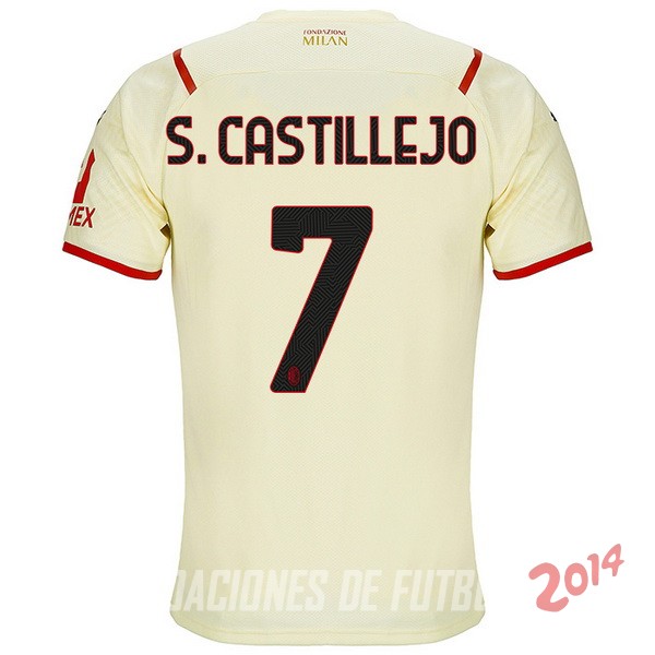 S.Castillejo De Camiseta Del AC Milan Segunda 2021/2022
