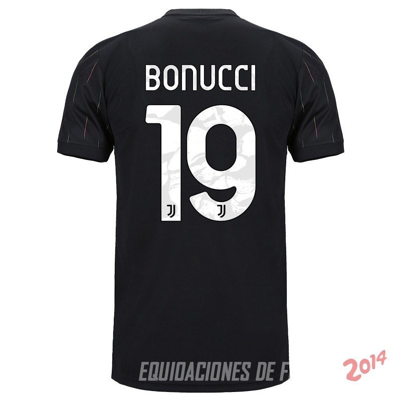 NO.19 Bonucci de Camiseta Del Juventus Segunda Equipacion 2021/2022