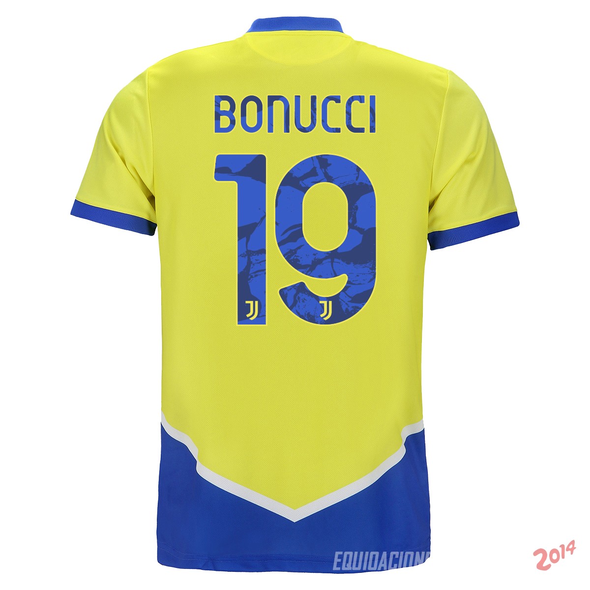 NO.19 Bonucci de Camiseta Del Juventus Tercera Equipacion 2021/2022