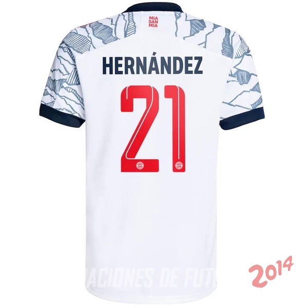 NO.21 Hernández De Camiseta Del Bayern Munich Tercera 2021/2022