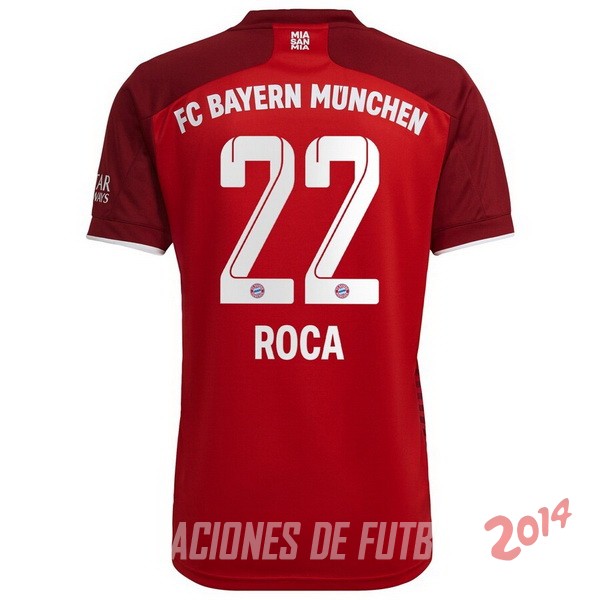NO.22 Roca De Camiseta Del Bayern Munich Primera 2021/2022