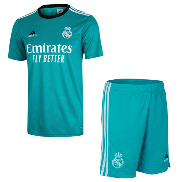 Camiseta Real Madrid Conjunto Completo Ninos Tercera 2021/2022