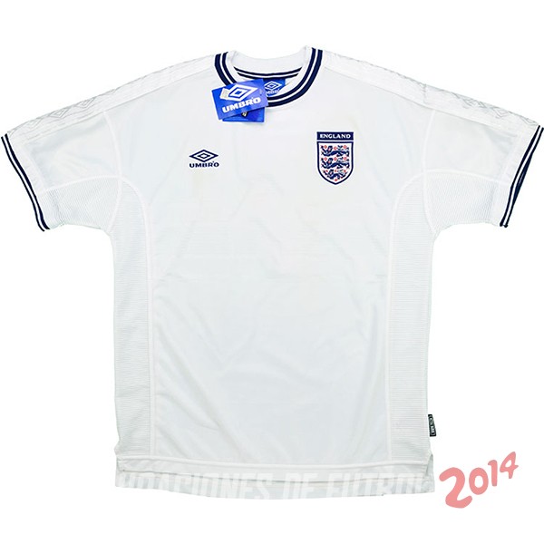 Retro Camiseta De Inglaterra de la Seleccion Primera 2000