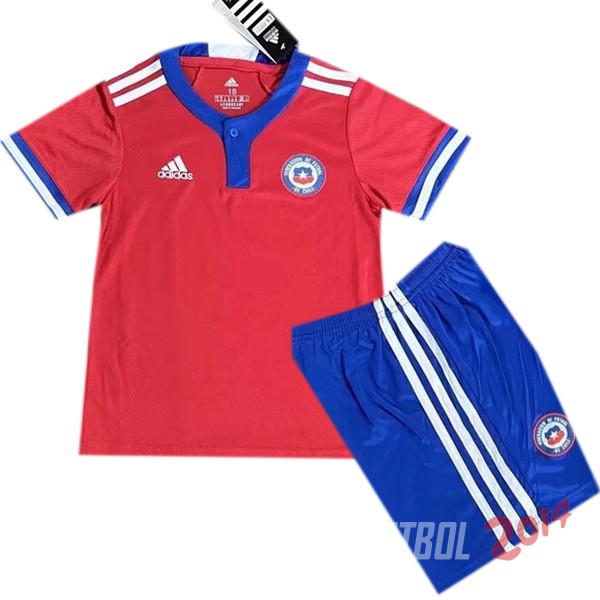 Camiseta Del Conjunto Completo Chile Nino Primera 2021