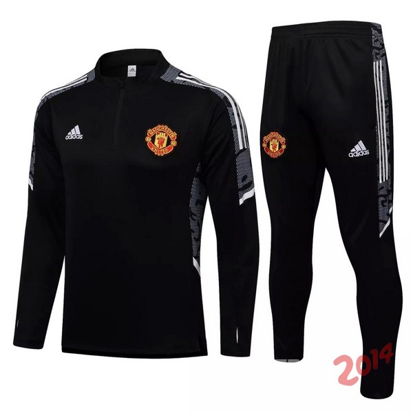 Chandal Manchester United Negro Gris 2021/2022