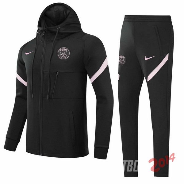 Chaqueta Con Capucha Ninos Paris Saint Germain Negro Rosa 2021/2022