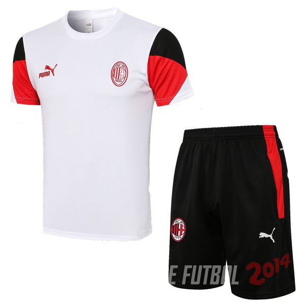 Entrenamiento AC Milan Conjunto Completo 2021/2022 I Blanco Negro